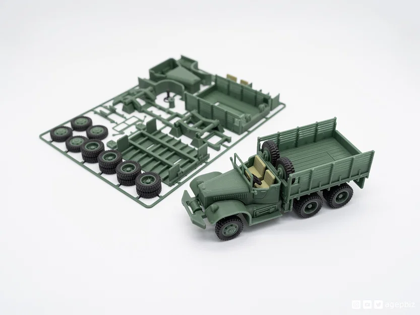 Mô hình Kit Card Xe Tải Quân Sự - Image 4