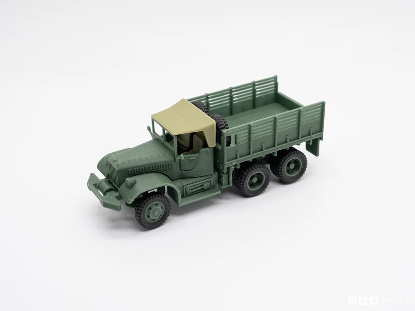 Mô hình Kit Card Xe Tải Quân Sự - Image 5