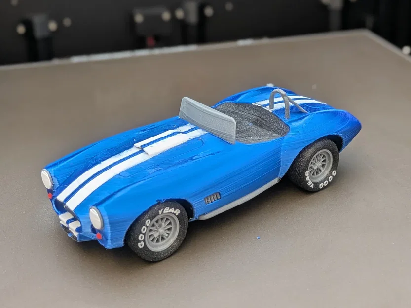 Shelby AC Cobra 427 Kit Card (Tỉ lệ 1:24) - Image 2