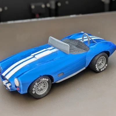 Shelby AC Cobra 427 Kit Card (Tỉ lệ 1:24)