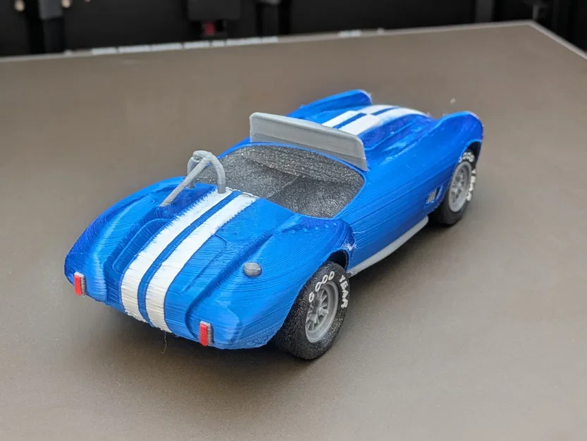 Shelby AC Cobra 427 Kit Card (Tỉ lệ 1:24) - Image 3