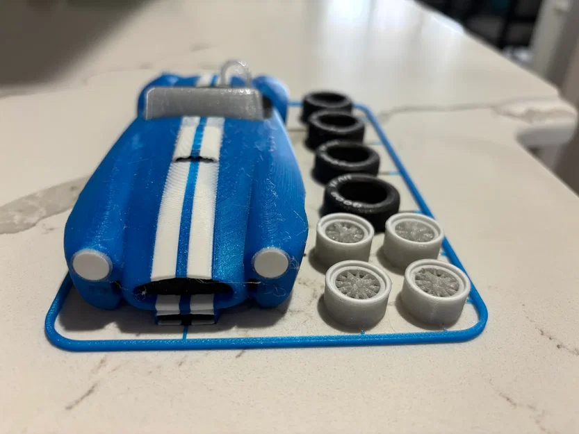 Shelby AC Cobra 427 Kit Card (Tỉ lệ 1:24) - Image 4