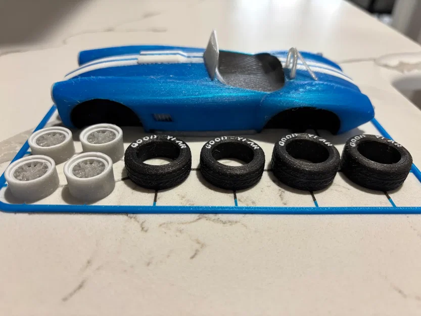 Shelby AC Cobra 427 Kit Card (Tỉ lệ 1:24) - Image 5