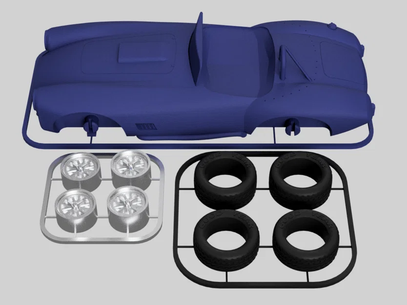 Shelby AC Cobra 427 Kit Card (Tỉ lệ 1:24) - Image 12