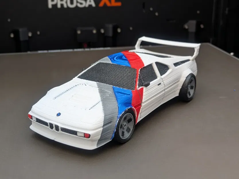 Mô hình lắp ráp BMW M1 Procar Kit Card (tỷ lệ 1:24) - Image 2