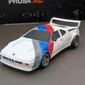 Mô hình lắp ráp BMW M1 Procar Kit Card (tỷ lệ 1:24) - Thumbnail 2