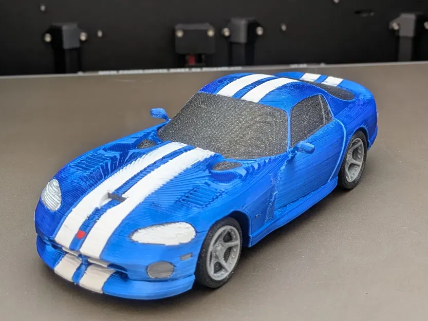 Mô hình Kit Card Dodge Viper GTS Coupé (SR II) (Tỷ lệ 1:24) - Image 2