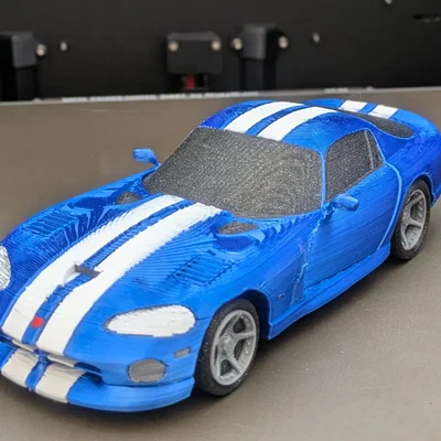 Mô hình Kit Card Dodge Viper GTS Coupé (SR II) (Tỷ lệ 1:24)