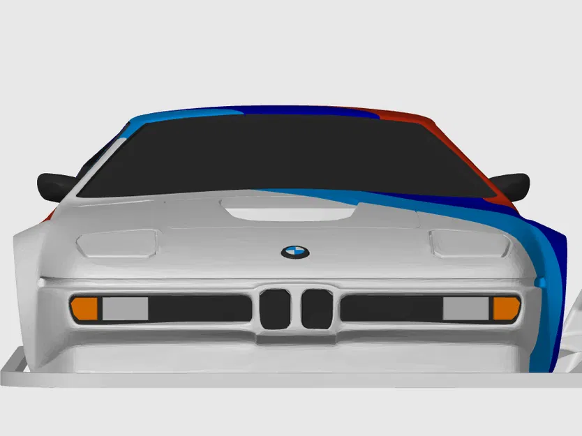 Mô hình lắp ráp BMW M1 Procar Kit Card (tỷ lệ 1:24) - Image 6