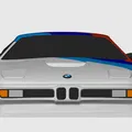 Mô hình lắp ráp BMW M1 Procar Kit Card (tỷ lệ 1:24) - Thumbnail 6