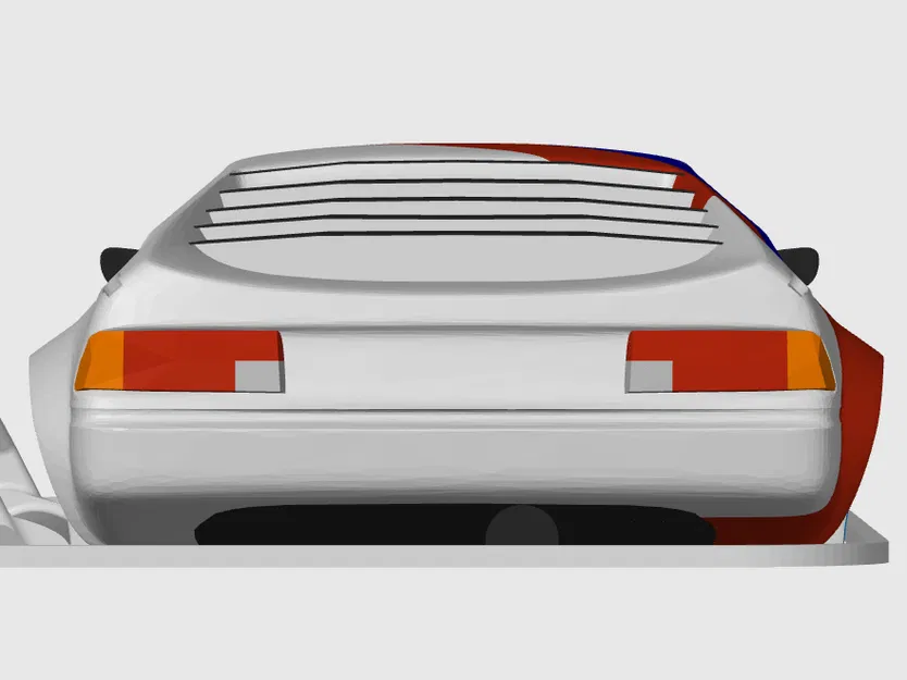 Mô hình lắp ráp BMW M1 Procar Kit Card (tỷ lệ 1:24) - Image 7