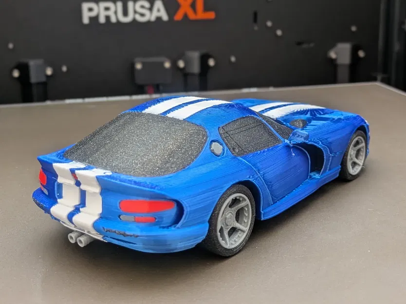 Mô hình Kit Card Dodge Viper GTS Coupé (SR II) (Tỷ lệ 1:24) - Image 3