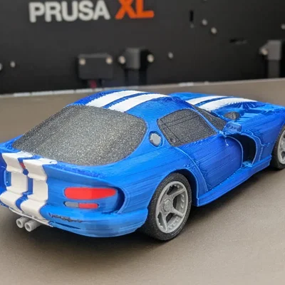 Mô hình Kit Card Dodge Viper GTS Coupé (SR II) (Tỷ lệ 1:24)
