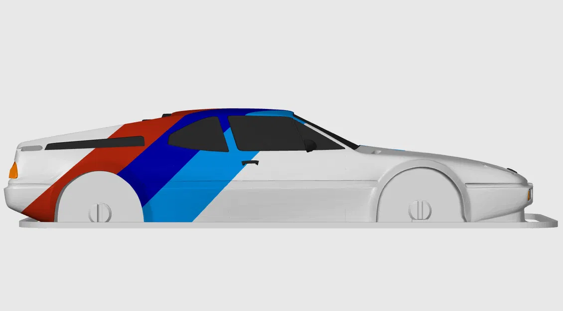 Mô hình lắp ráp BMW M1 Procar Kit Card (tỷ lệ 1:24) - Image 9