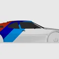 Mô hình lắp ráp BMW M1 Procar Kit Card (tỷ lệ 1:24) - Thumbnail 9