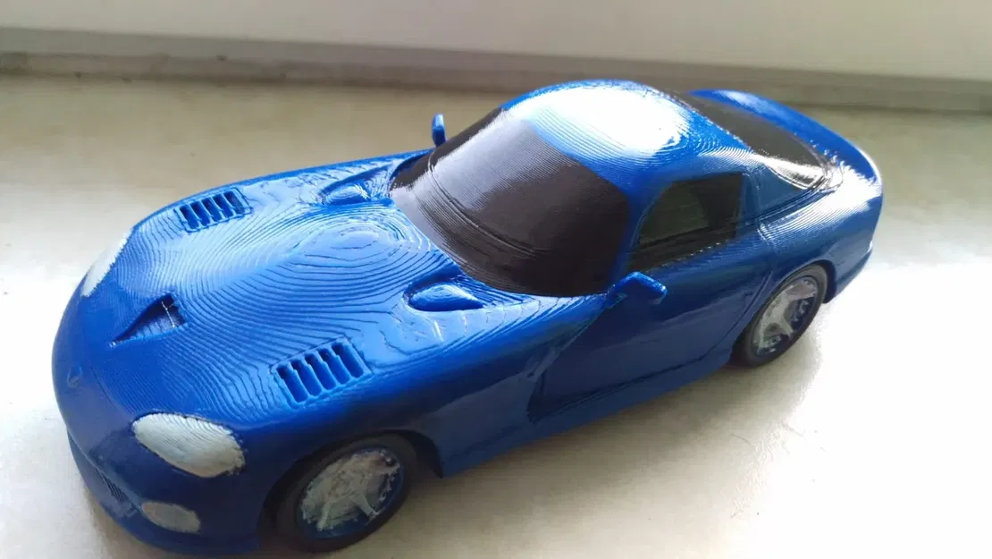 Mô hình Kit Card Dodge Viper GTS Coupé (SR II) (Tỷ lệ 1:24) - Image 4