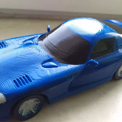 Mô hình Kit Card Dodge Viper GTS Coupé (SR II) (Tỷ lệ 1:24)