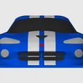 Mô hình Kit Card Dodge Viper GTS Coupé (SR II) (Tỷ lệ 1:24) - Thumbnail 7