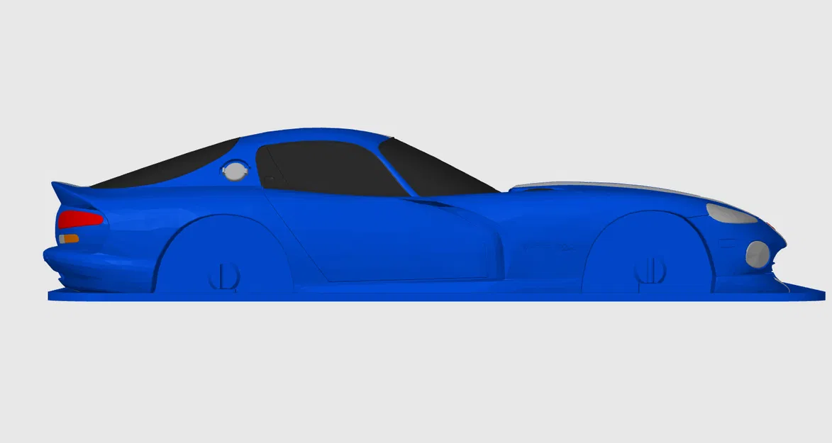 Mô hình Kit Card Dodge Viper GTS Coupé (SR II) (Tỷ lệ 1:24) - Image 9