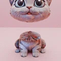 Mô hình chú mèo con với phần đầu cử động linh hoạt - Thumbnail 3