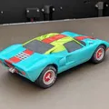Mô hình Ford GT 40 (Le Mans) Kit Card (Tỷ lệ 1:24) - Thumbnail 6