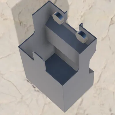 Khay hứng phế phẩm Creality K2 Plus có đế nam châm