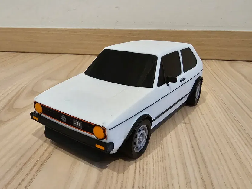 Mô hình Kit Card xe Volkswagen Golf GTI (Mk 1) - Image 3