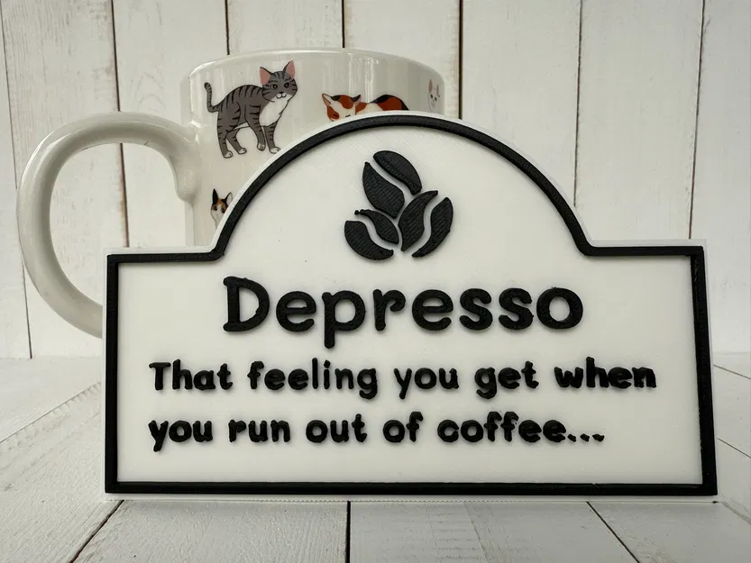 Depresso - Bảng hiệu dành cho tín đồ cà phê - Image 1