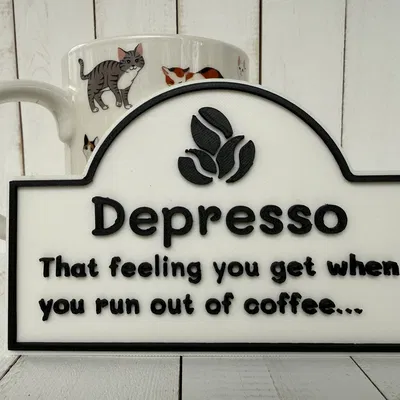 Depresso - Bảng hiệu dành cho tín đồ cà phê