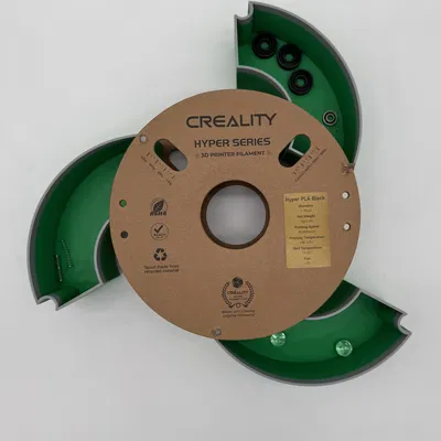 Ngăn kéo/Bộ sắp xếp đồ từ cuộn nhựa cũ (3 ngăn)