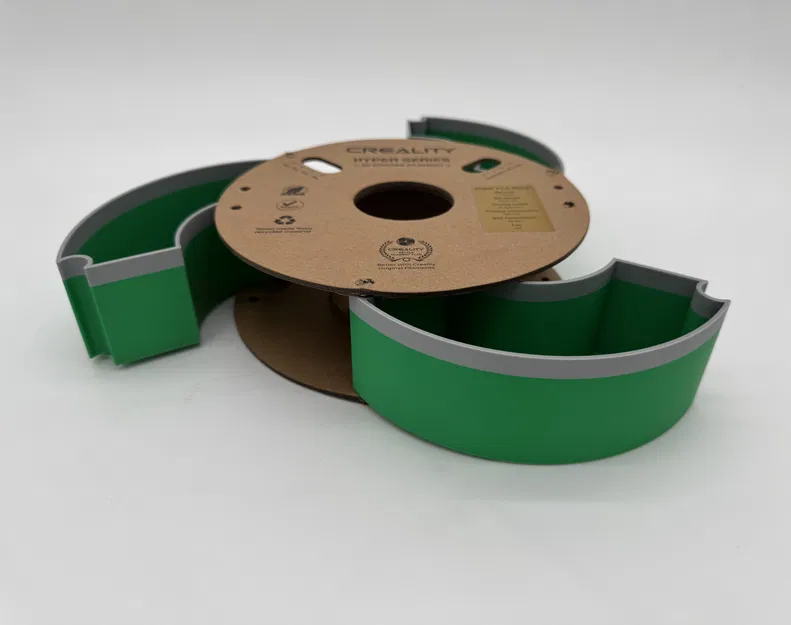 Ngăn kéo/Bộ sắp xếp đồ từ cuộn nhựa cũ (3 ngăn) - Image 2