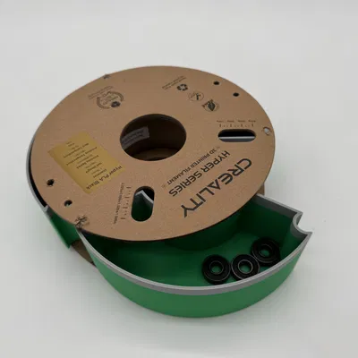 Ngăn kéo/Bộ sắp xếp đồ từ cuộn nhựa cũ (3 ngăn)