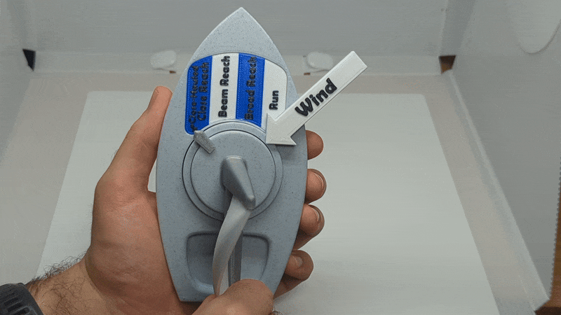 Mô hình thuyền buồm với cánh buồm tự điều chỉnh - Giáo cụ trực quan - Image 2