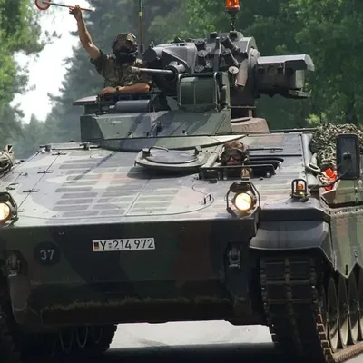 Mô hình 3D Xe Bọc Thép Marder IFV, DF105 và Marder ROLAND