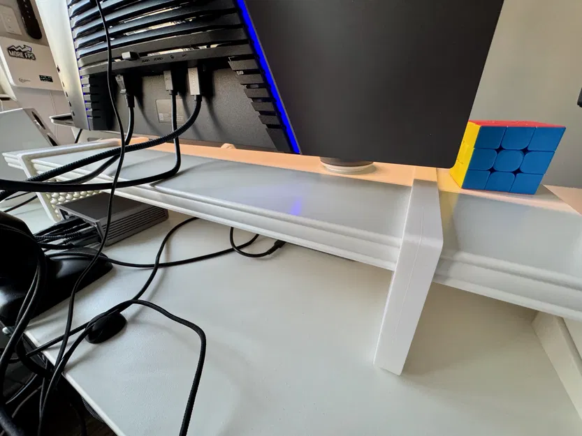 Chân đế nâng màn hình (kết hợp với kệ BERGSHULT của IKEA) - Image 5