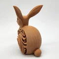 Tượng Thỏ Chạm Khắc Gỗ #1 - Thumbnail 3