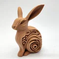 Tượng Thỏ Chạm Khắc Gỗ #1 - Thumbnail 6