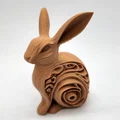 Tượng Thỏ Chạm Khắc Gỗ #1 - Thumbnail 7