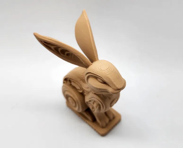 Tượng chú thỏ gỗ điêu khắc #2 - Image 3