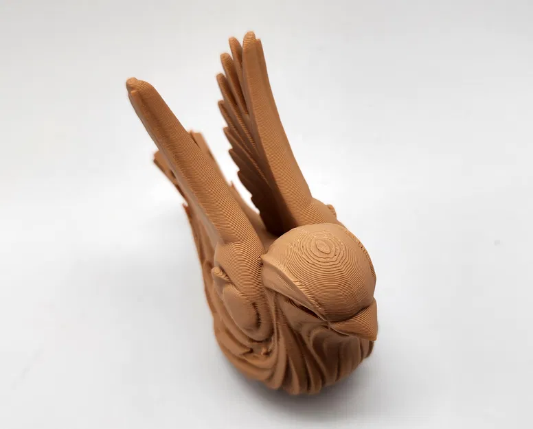 Mô hình Chim sẻ chạm gỗ - Image 4