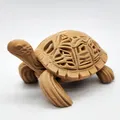 Rùa Gỗ Chạm Khắc - Thumbnail 2