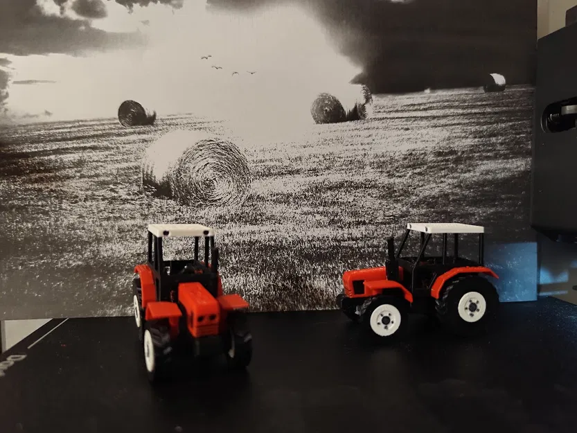 Mô hình xe máy cày Zetor 7745 cho bé - Image 1