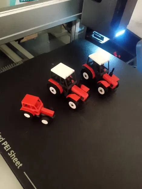 Mô hình xe máy cày Zetor 7745 cho bé - Image 3