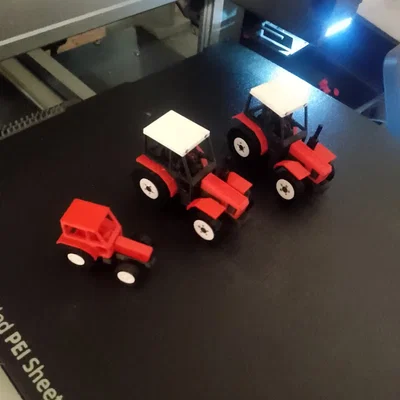 Mô hình xe máy cày Zetor 7745 cho bé