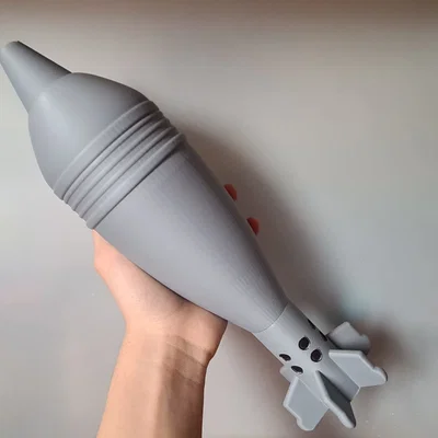 Mô hình đạn cối 82mm tỉ lệ 1:1