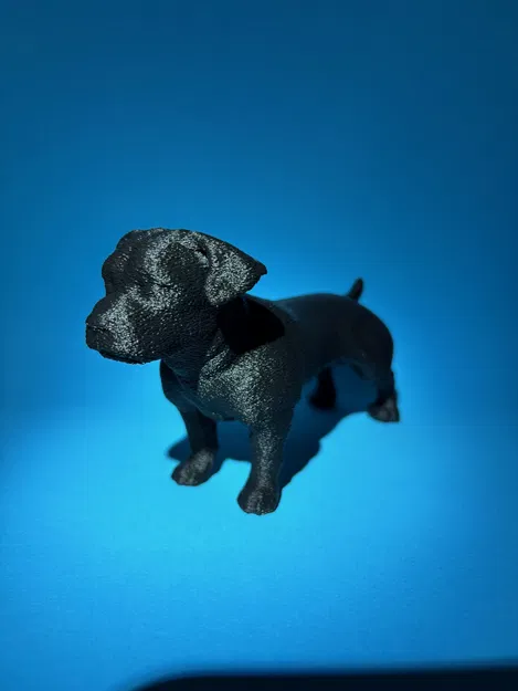 Mô hình chú chó Amstaff nhỏ xinh trang trí in 3D - Image 2