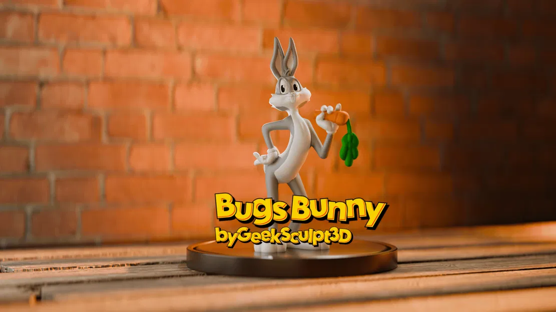 Mô hình Bugs Bunny - Kiệt tác sưu tầm dành cho fan Looney Tunes - Image 1