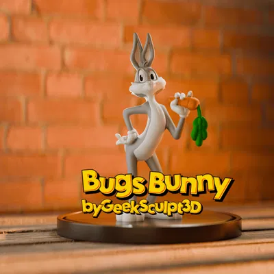 Mô hình Bugs Bunny - Kiệt tác sưu tầm dành cho fan Looney Tunes