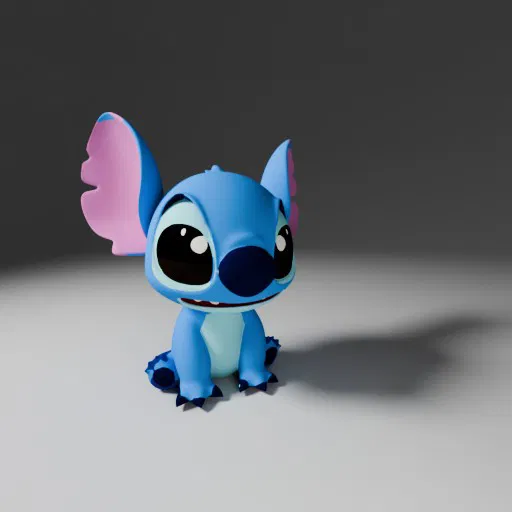 Mô hình Stitch 3D dễ thương cho người đam mê Disney - Image 4