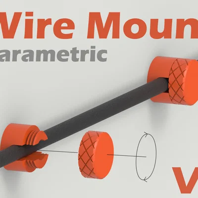 Bộ giá đỡ dây điện treo tường V2 - Giải pháp đi dây gọn gàng